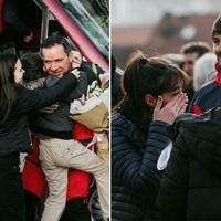 Suze i zagrljaji: Pogledajte kako su dočekani spasioci u Konjicu