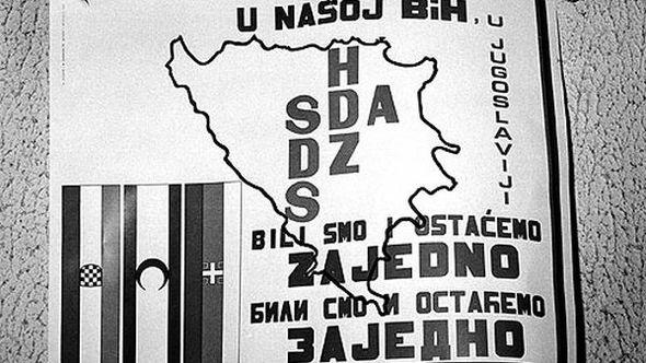 Plakat pred izbore 1990.  - Avaz