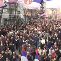 Srbi u Sjevernoj Mitrovici protestuju zbog zabrane dinara, Kurti: Ne možemo poništiti odluku 