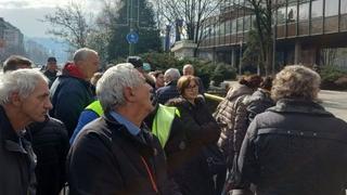 Završeni protesti radnika "Krivaje" ispred Vlade FBiH