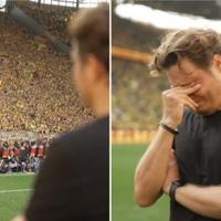Emotivne scene u Dortmundu: Bosanac je stao pred "Žuti zid" i zaplakao zbog izgubljene titule