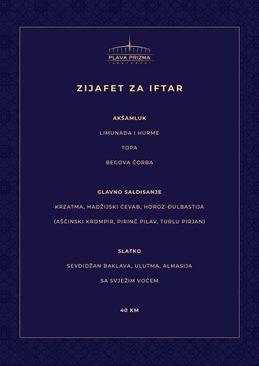 Zijafet za iftar - Avaz