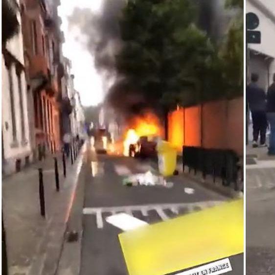 Video / Neredi u Briselu, policija i vatrogasci na nogama 