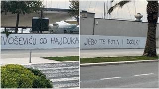 U Splitu osvanuli uvredljivi grafiti: Spominju se i Dodik i Putin