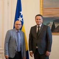 Bećirović i Saracin o nastavku reformskog procesa na evropskom putu BiH