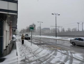 Snijeg na sarajevskim ulicama: Temperatura ispod nule