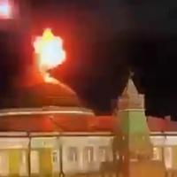 Objavljen novi snimak udara drona na Kremlj