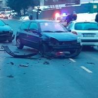 Saobraćajna nesreća u naselju Vraca: Dvije osobe povrijeđene