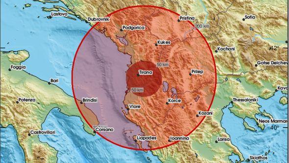 Zemljotres pogodio Albaniju - Avaz