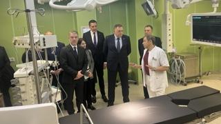 Dodik stigao u Bjelorusiju: Sa Šeranićem posjetio Minski naučni praktični centar za hirurgiju, transplataciju i hematologiju