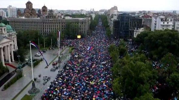 Protest u Beogradu - Avaz