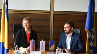 Delić se sastao sa delegacijom USAID BiH