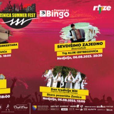 Svečano otvoren šesti Zenica Summer Fest powered by Bingo