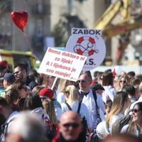 Protesti hrvatskih ljekara: "Premijeru, vi ste na potezu"