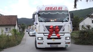 Video / Nesvakidašnja svadba: Eldin po Selmu otišao kamionom