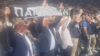 Dodik uživao na košarkaškoj utakmici u Beogradu: Svim srcem uz Partizan 