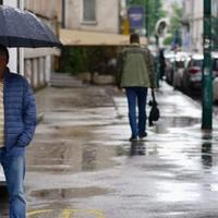 U BiH se očekuje oblačno vrijeme sa kišom i pljuskovima