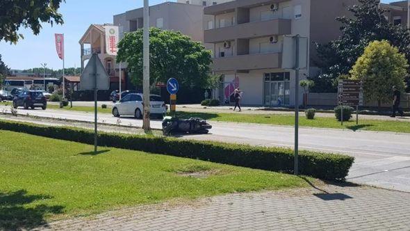 Motocikl na mjestu nesreće u Čapljini - Avaz