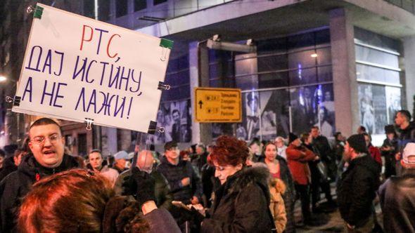 Protesti Beograd - Avaz
