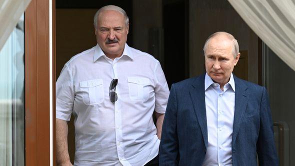 Aleksandar Lukašenko i Vladimir Putin - Avaz