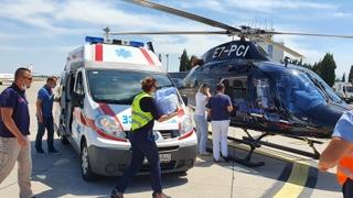Helikopterski servis RS: Na UKC RS transportovali djevojčicu (12) i ženu povrijeđenu u nesreći u Trebinja