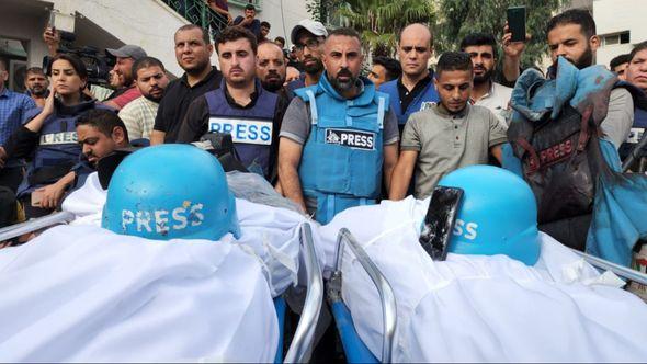 Natpis "Press" ne štiti novinare u Gazi - Avaz