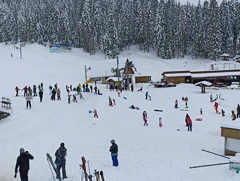 Ski centar Ravna planina i danas je privukao veliki broj skijaša - Avaz