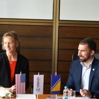 Delić se sastao sa delegacijom USAID BiH