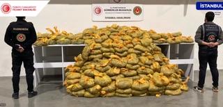 Na aerodromu u Istanbulu zaplijenjeno 586 kilograma droge
