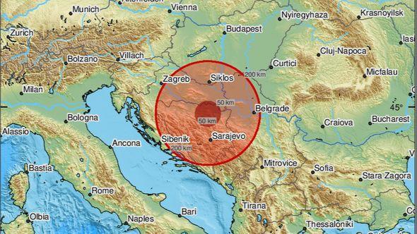 Jak zemljotres pogodio BiH - Avaz