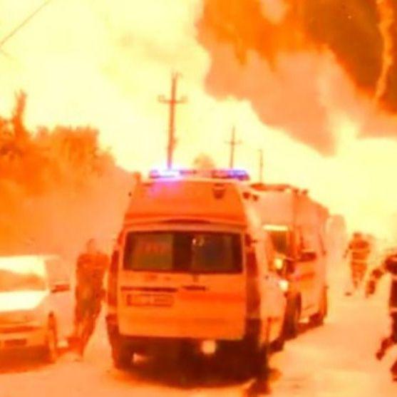 Video / Vatrogasci gasili požar u Rumuniji, pa eksplodirao plin