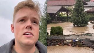 Američki Tiktoker je u Sloveniji usred poplave: Ovo je ludo, sve je poplavljeno