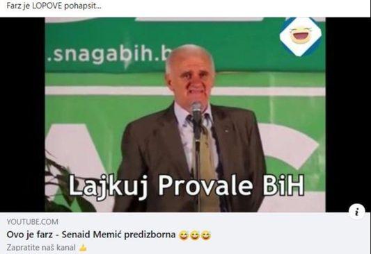 Gore društvene mreže nakon hapšenja Senaida Memića - Avaz