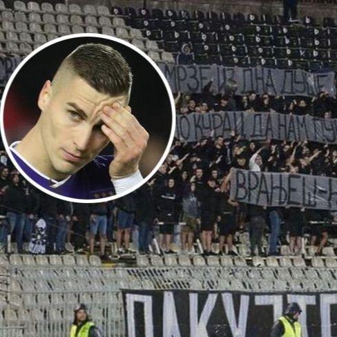 Istakli uvredljivu parolu: Grobari jasno rekli šta misle o transferu Vranješa u Partizan