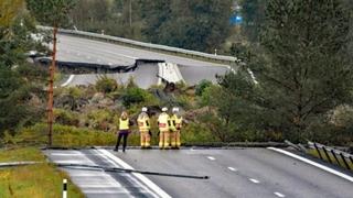 U Švedskoj se urušio dio autoputa: Tri osobe povrijeđene, odron zahvatio desetak automobila