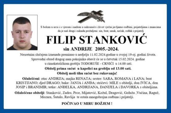 Stanković: Sutra sahrana - Avaz
