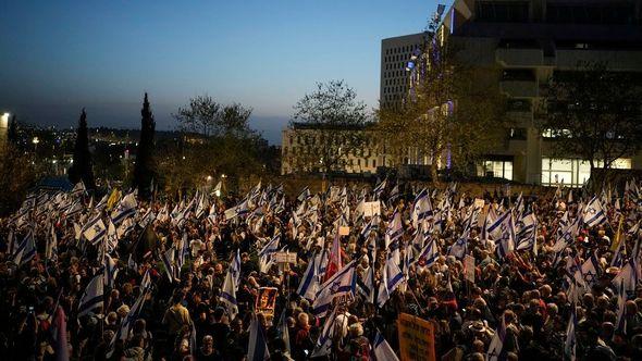 S protesta ispred izraelskog parlamenta - Avaz