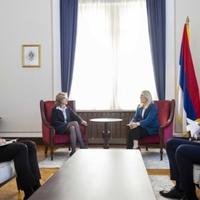 Cvijanović s ambasadoricom Austrije: Veliki potencijal za dalje jačanje privredne saradnje