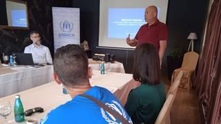 UNHCR in Bihać organizes media workshop 'Reporting on Mixed Migrations'