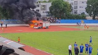 Navijači Širokog Brijega izazvali požar na stadionu Leotara, šteta nekoliko desetina hiljada KM