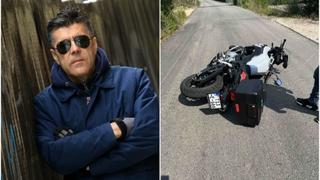 Feđa Isović doživio nesreću na motociklu