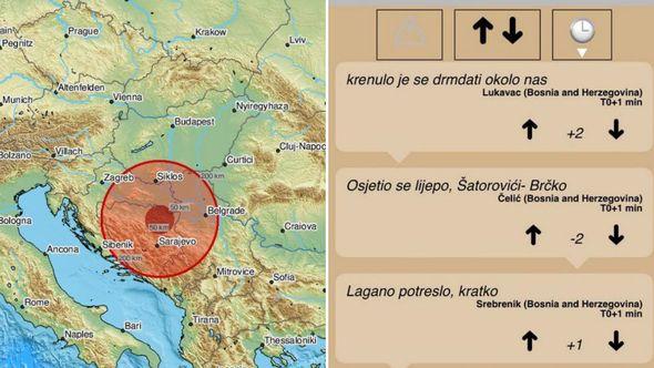 Zemljotres pogodio Tuzlu - Avaz