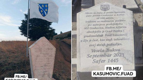 Podignut stećak u čast Fuada Kasumovića - Avaz