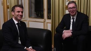 Vučić se sastao sa Makronom: Razgovarali o nastavku dijaloga između Srbije i Kosova
