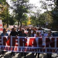 Nakon što su 2. novembra stupili u generalni štrajk: Nazire se kraj agonije za medicinare u Hercegovini