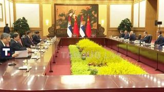 Vučić se sastao sa Si Đinpingom: Potpisana četiri sporazuma između dvije zemlje