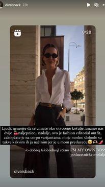 Objave Erne Saljević na Instagramu - Avaz