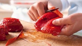 Fantastičan trik kako brzo oguliti hrpu paprika