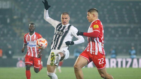 Detalj sa utakmice Partizan - Crvena zvezda - Avaz