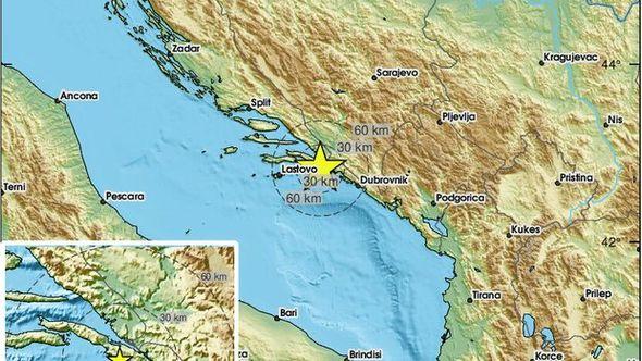 Zemljotres pogodio Hrvatsku - Avaz